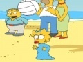 게임 The Simpsons Beach Volleyball