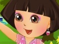 게임 Dora in Flower Garden Dress Up