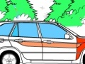 게임 Kid's coloring: The car on the road