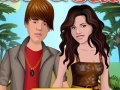 게임 Bieber and Selena. Dress Up