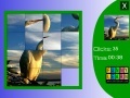 게임 Slide puzzle: Alone Stork 