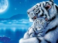 게임 Mother and Baby Tiger Puzzle