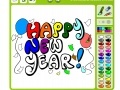 게임 Happy New Year Coloring