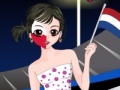게임 Euro 2012 Soccer Girl Dress Up