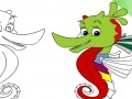 게임 Seahorse: Coloring