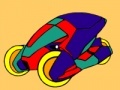 게임 Space car coloring