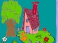 게임 Cute farm house coloring