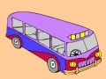 게임 Modern school bus coloring
