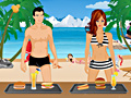 게임 Beach Serving