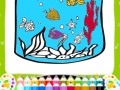 게임 Fishes coloring