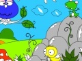 게임 Coloring Chicken and frog
