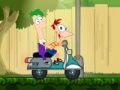 게임 Phineas and Ferb: crazy motorcycle