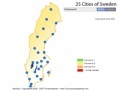 게임 25 Cities Of Sweden