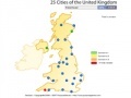 게임 25 cities of the United Kingdom