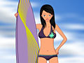 게임 Surfer Girl Dress Up