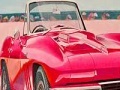 게임 Pink beach car slide puzzle
