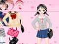 게임 School Uniform Dress Up -3