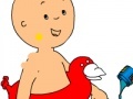 게임 Coloring with Caillou