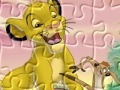 게임 The Lion King - funny puzzle
