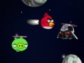 게임 Angry birds. Run in space