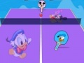 게임 Table tennis. Donald Duck