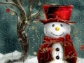 게임 Cute Snowmen Jigsaw