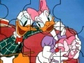 게임 Puzzles. Donald and Daisy
