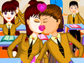 게임 School Student Kissing