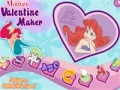 게임 The Little Mermaid Valentine Maker