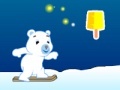 게임 Steve the bear. Snowboarding adventure