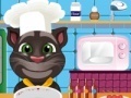 게임 Talking Tom. Cooking class