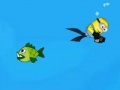 게임 Minions. Flash deep sea