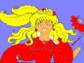 게임 Princess at the masquerade coloring