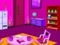 게임 Pink color kids room escape