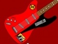 게임 Red and Black Guitar