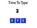 게임 Time To Type
