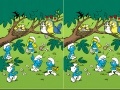 게임 The Smurfs Spot the Difference