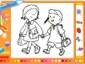게임 Ccoloring Couple in love