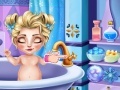 게임 Frozen Elsa Baby Bath