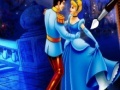 게임 Cinderella and Prince. Online coloring game