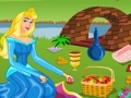 게임 Princess Aurora. Picnic cleaning