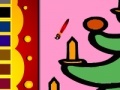 게임 Cute Christmas tree colorin game