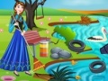 게임 Princess Anna. River cleaning