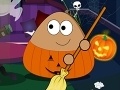 게임 Pou Halloween Cleanup