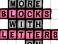 게임 More Blocks with Letters On