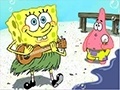 게임 SpongeBob at Beach Jigsaw