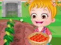 게임 Baby Hazel. Tomato farming