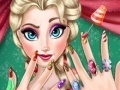 게임 Elsa Christmas Manicure