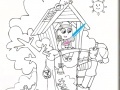게임 Tree House Online Coloring