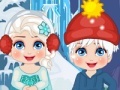 게임 Elsa. New Year slacking
